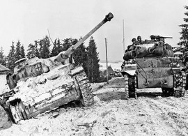 the-us-83rd-infantry-2nd-and-3rd-armored-divisions-fought-all-day-long